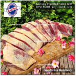 Beef SILVERSIDE Australia RALPHS frozen RENDANG DICED CUTS 4cm 1.5" (price/pack 600g 7-8pcs)